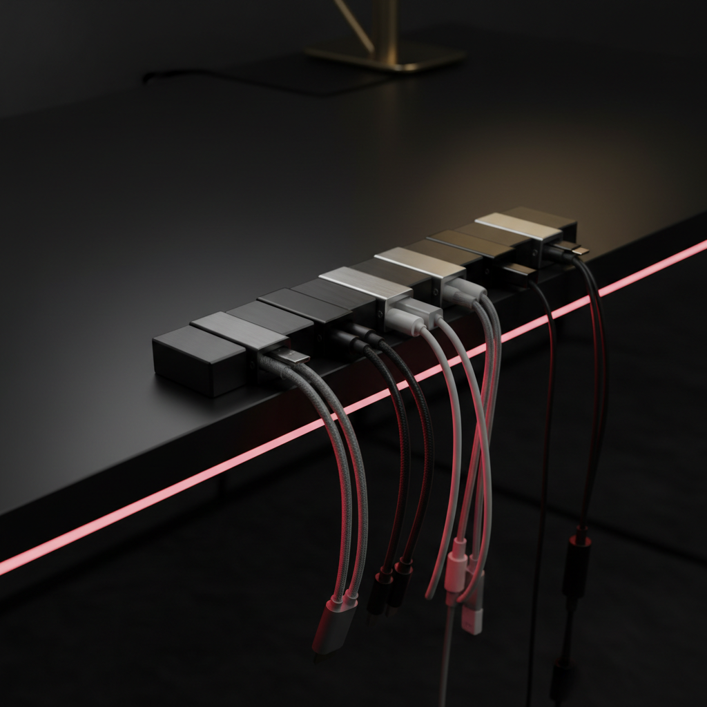 Organizador Magnético de Cables Pro - Yanes Smart-Tech Hub