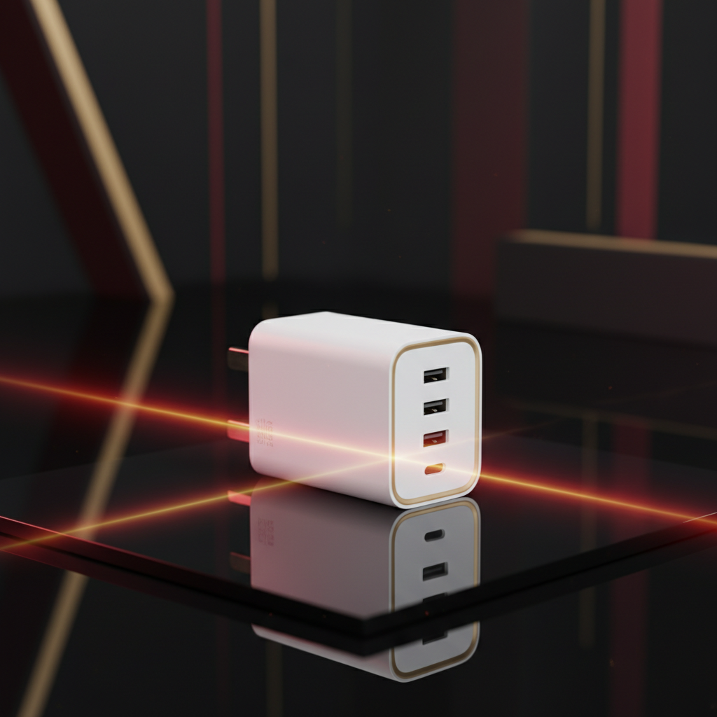 Cargador Rápido GaN 65W - Yanes Smart-Tech Hub